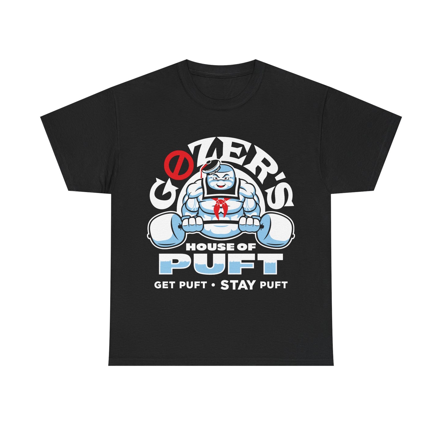 Fun Ghostbusters-Inspired Unisex Heavy Cotton Tee - "Gozer's House of Puft"