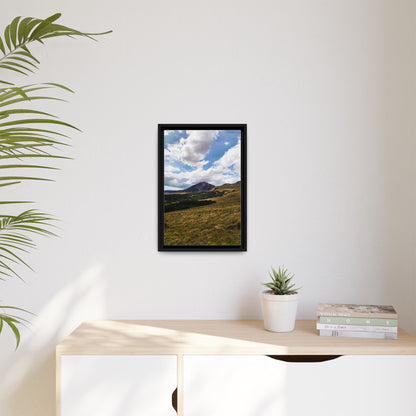 Mount Brandon Matte Canvas, Framed (Multi-color)