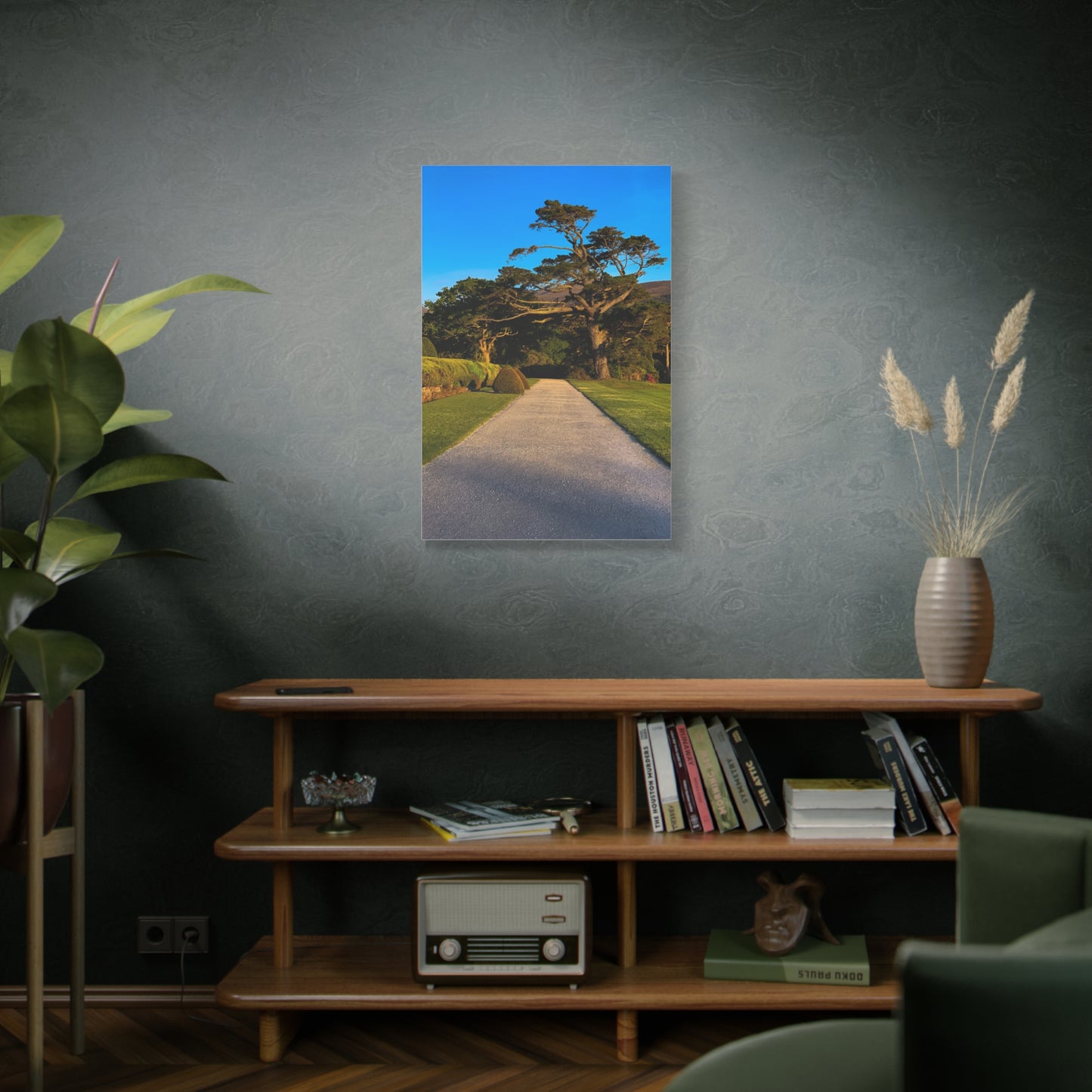 Muckross House Garden Matte Canvas, Stretched, 1.25"