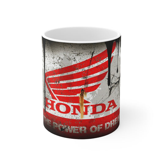 Honda The Power of Dreams Ceramic Coffee Cup - 11oz & 15oz