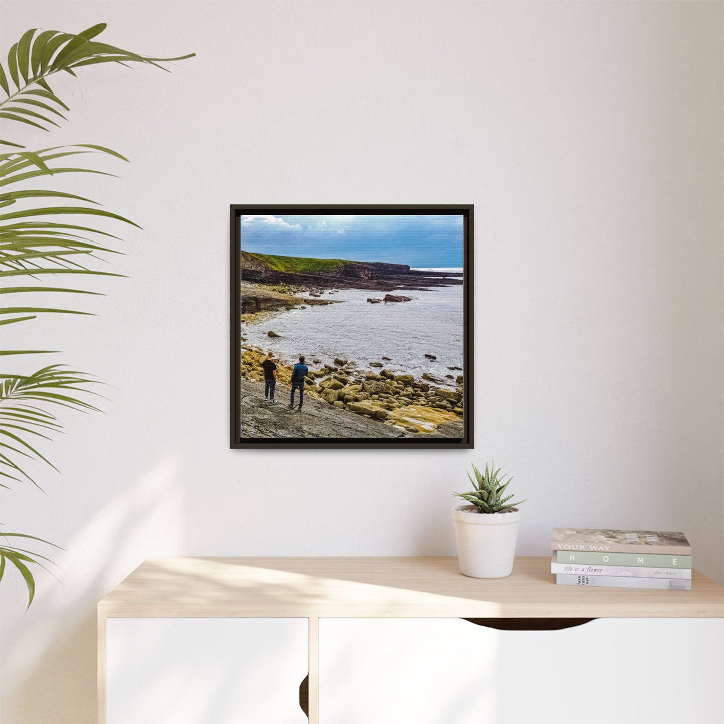 Sligo County Matte Canvas, Framed (Multi-color)