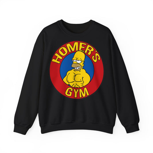 Homer's Gym Unisex Heavy Blend™ Crewneck Sweatshirt - Fun & Comfy Workout Apparel