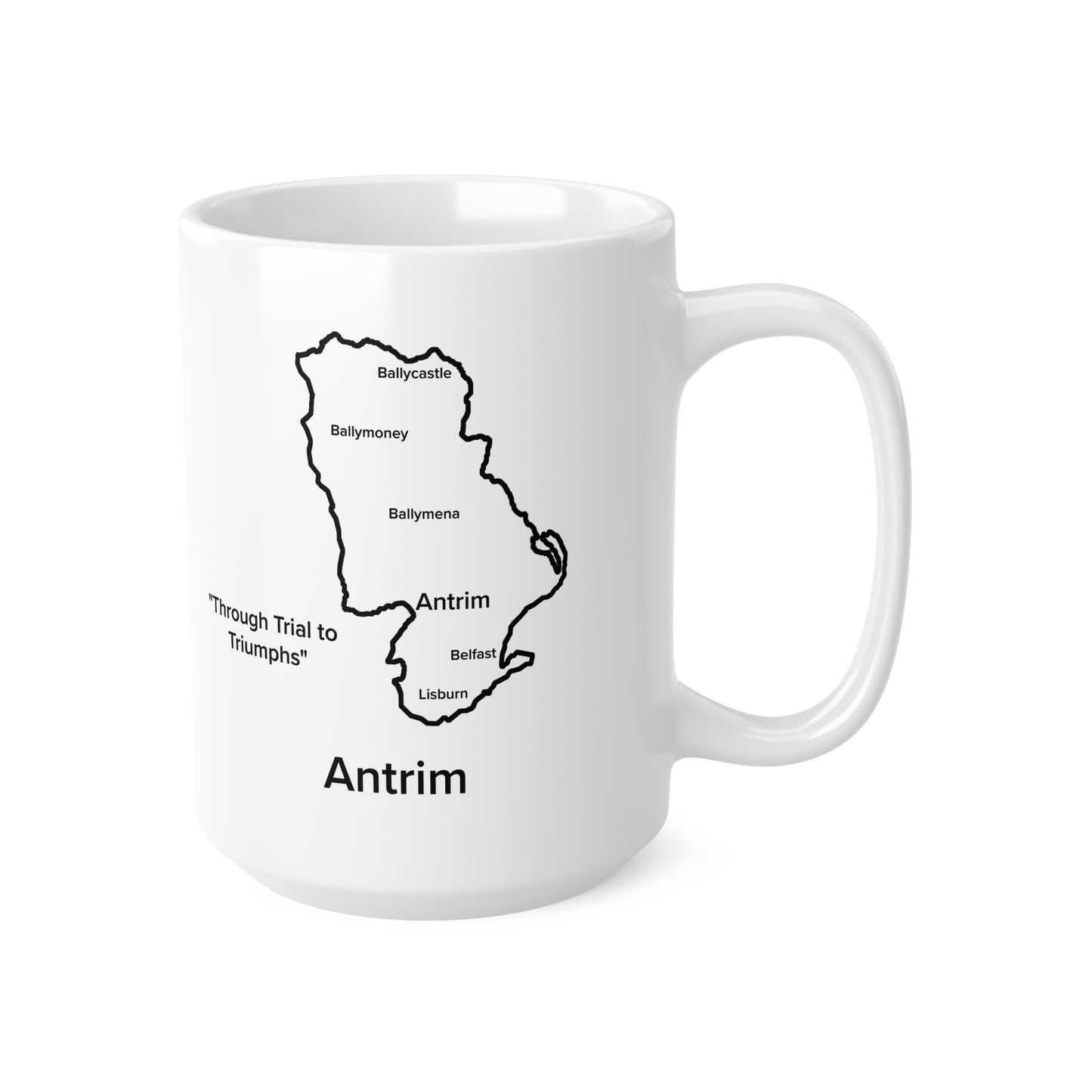 Antrim Ceramic Coffee Cup - 11oz & 15oz