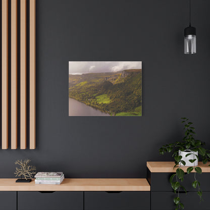 Sruth in Aghadh an Aird or The devil's Chimney Matte Canvas, Stretched, 1.25"