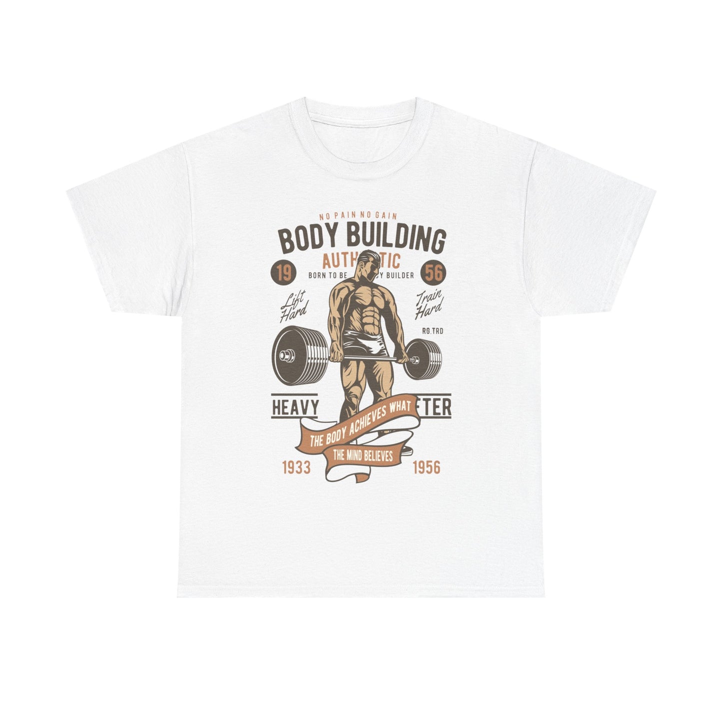 Vintage Bodybuilding Unisex Heavy Cotton Tee