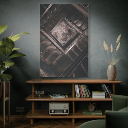 Stairs to Demon World Matte Canvas, Stretched, 1.25"