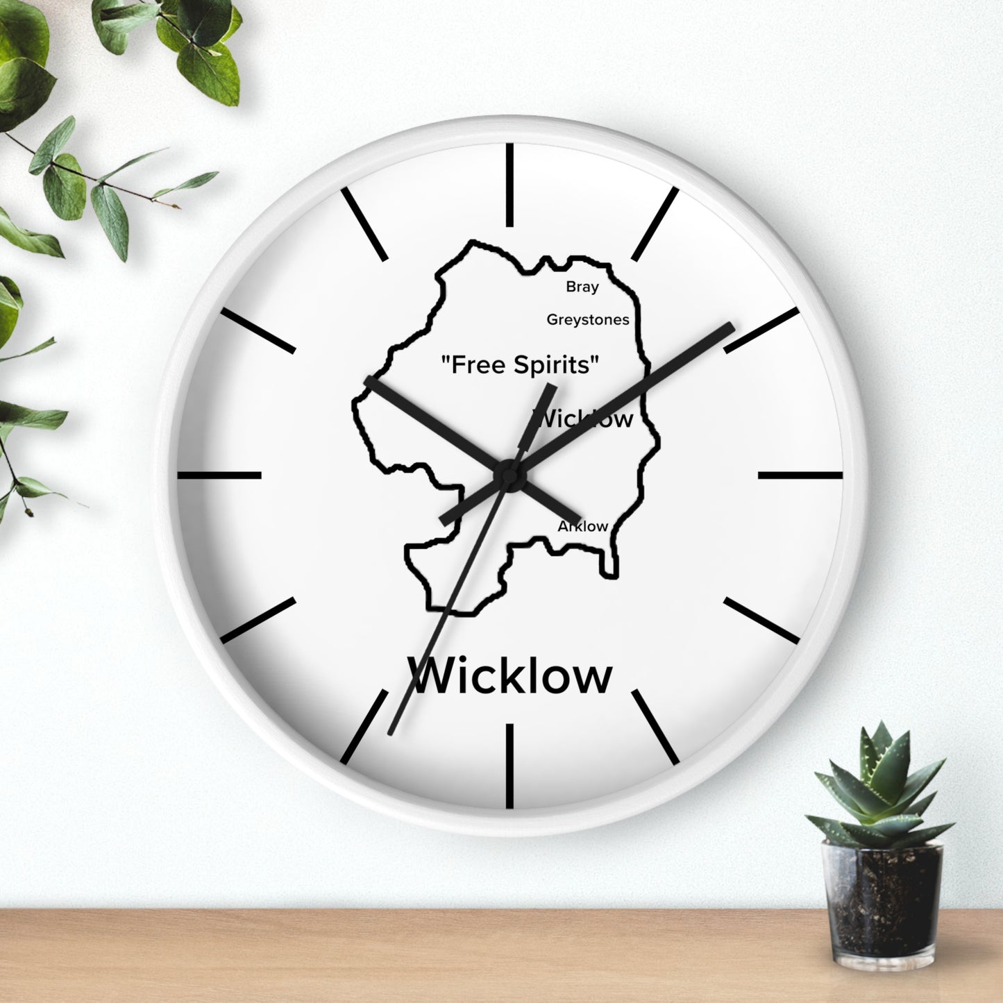 Wicklow County Wall Clock
