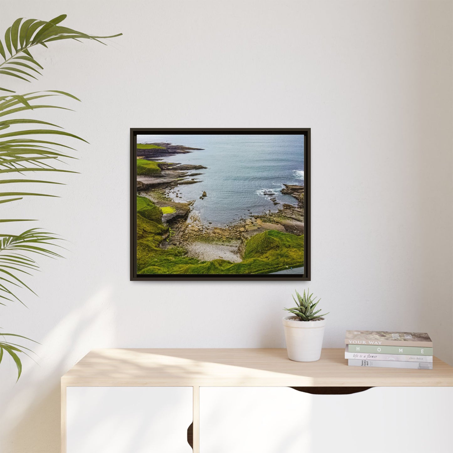 Somewhere in Sligo Matte Canvas, Framed (Multi-color)