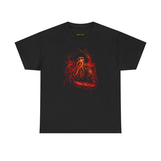Viking Fire God T‑Shirt – Fiery Norse Beard Warrior Tee