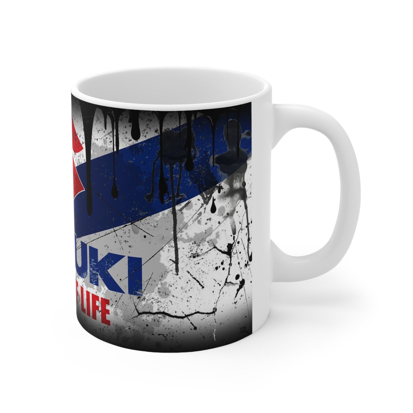Suzuki Way of Life Ceramic Coffee Cup - 11oz & 15oz | Unique Mug for Enthusiasts