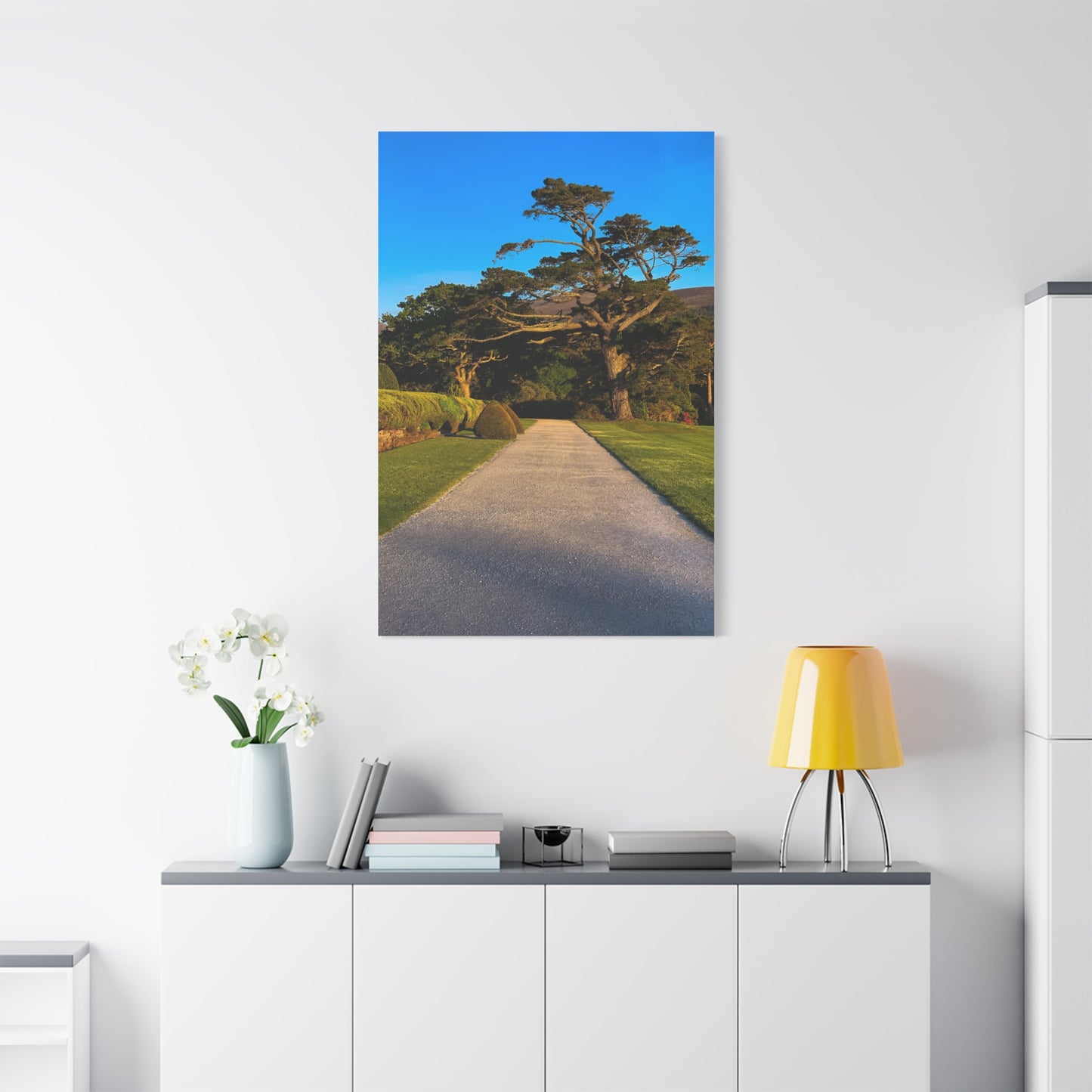 Muckross House Garden Matte Canvas, Stretched, 1.25"