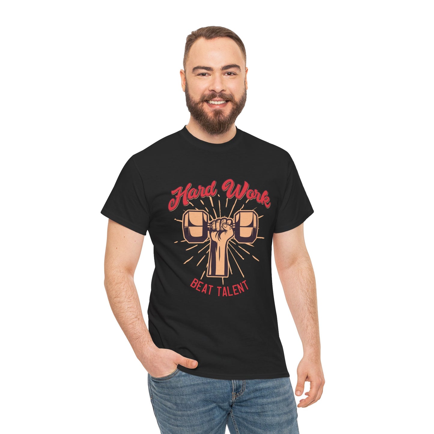Hard Work Unisex Heavy Cotton Tee