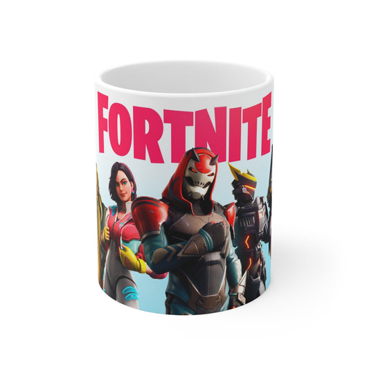 Fortnite-Themed Ceramic Coffee Cups | 11oz & 15oz | Perfect Gift for Gamers