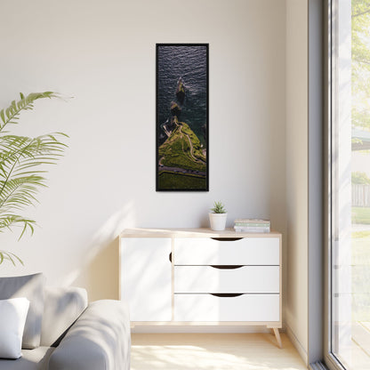 Dunquin Pier Matte Canvas, Framed (Multi-color)
