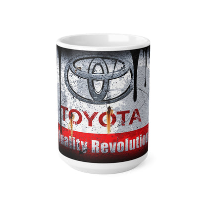 Toyota Graffiti Coffee Mug - 11oz & 15oz - Unique Automotive Gift for Car Lovers
