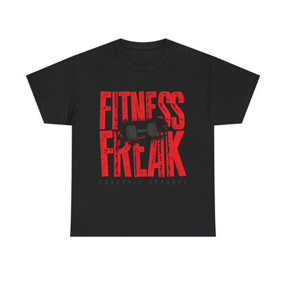 Fitness Freak Unisex Heavy Cotton Tee - Crossfit Apparel