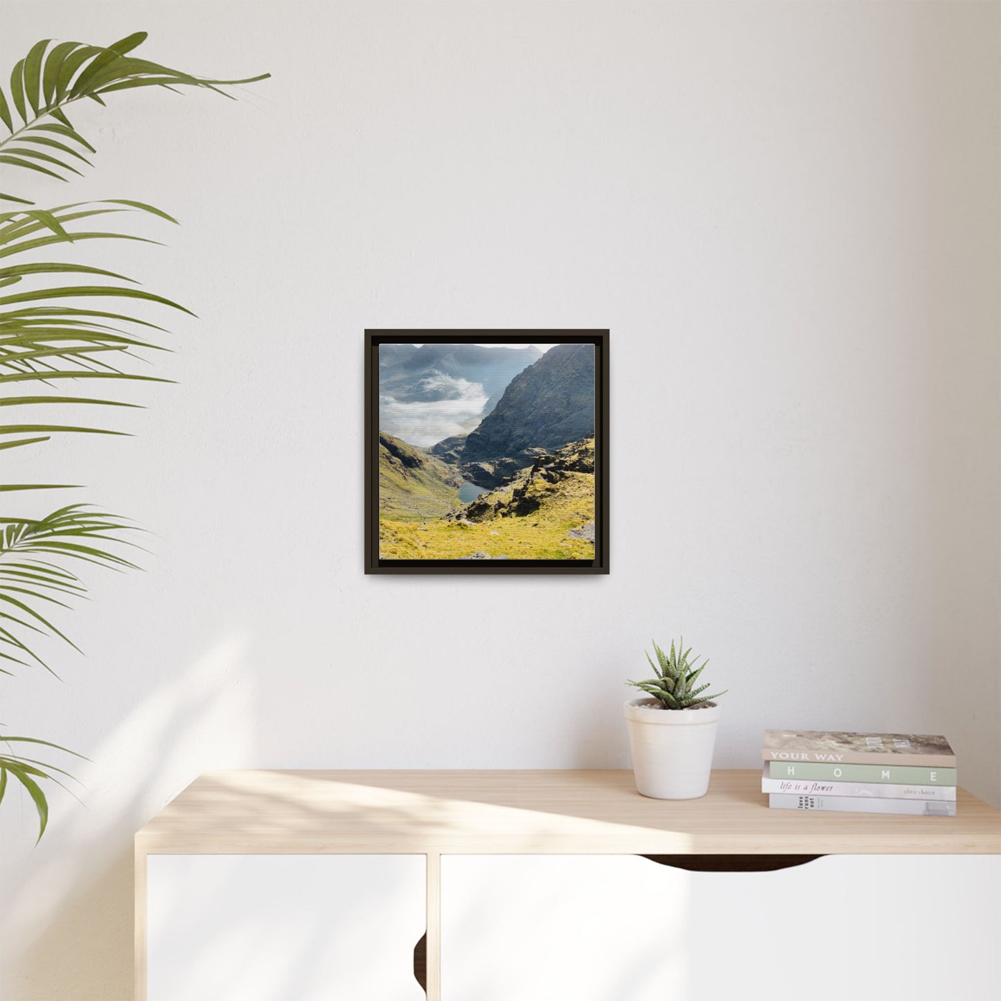 Kerry Mount Matte Canvas, Framed (Multi-color)