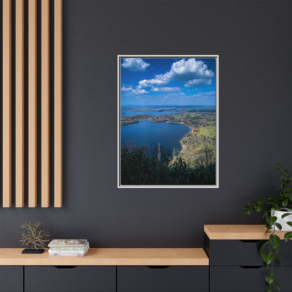Kuckross Lake Matte Canvas, Framed (Multi-color)