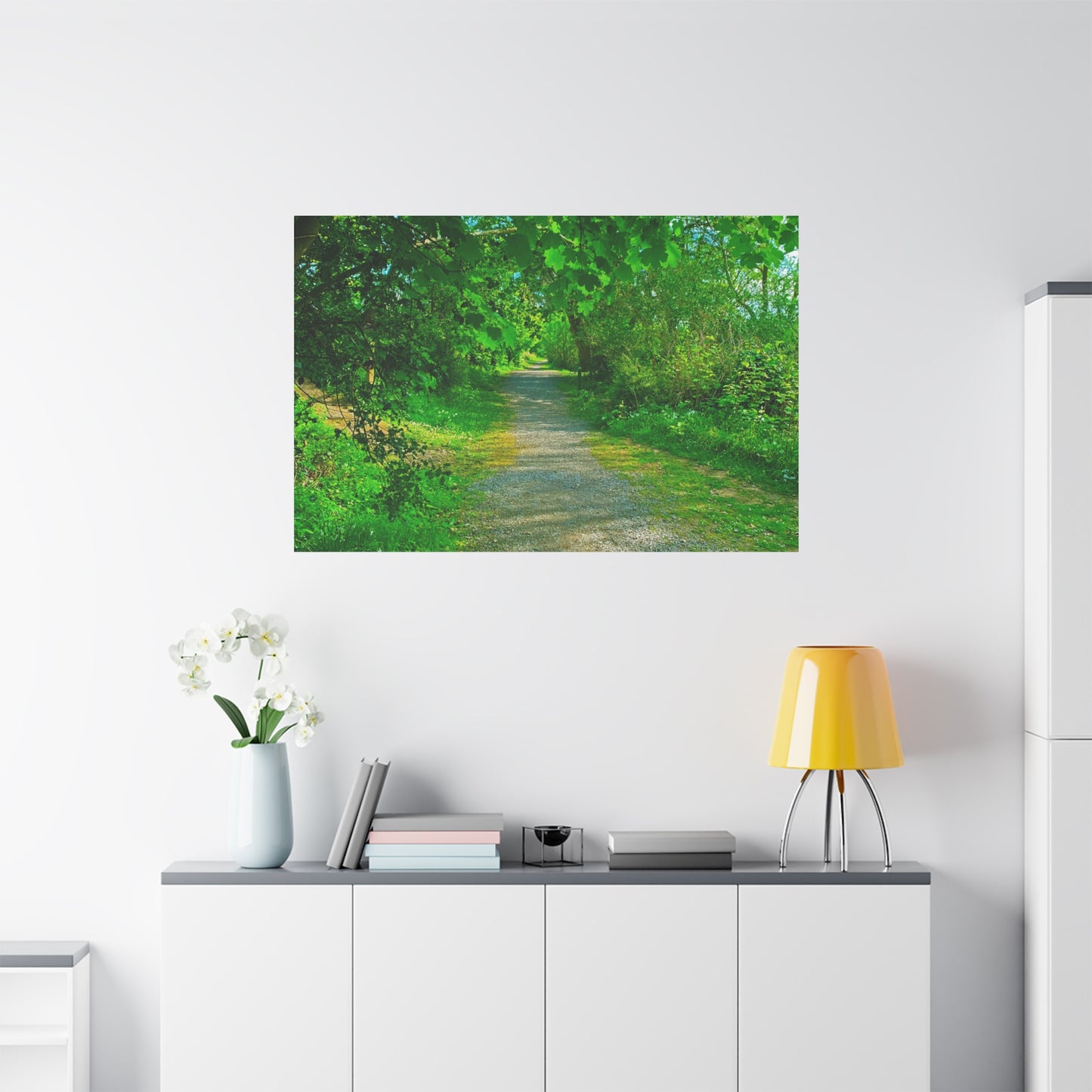 Listowel River Walk Matte Canvas, Stretched, 1.25"