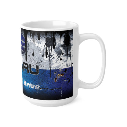 Subaru Inspired Ceramic Coffee Mug - 11oz & 15oz - Perfect for Car Enthusiasts