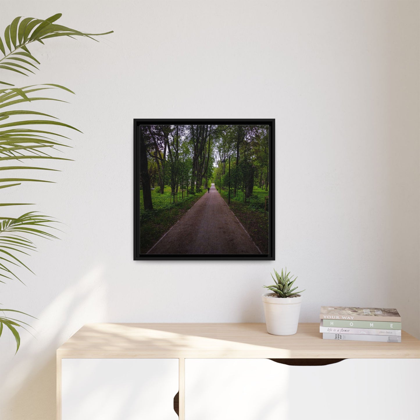Zagares Park  Matte Canvas, Framed (Multi-color)