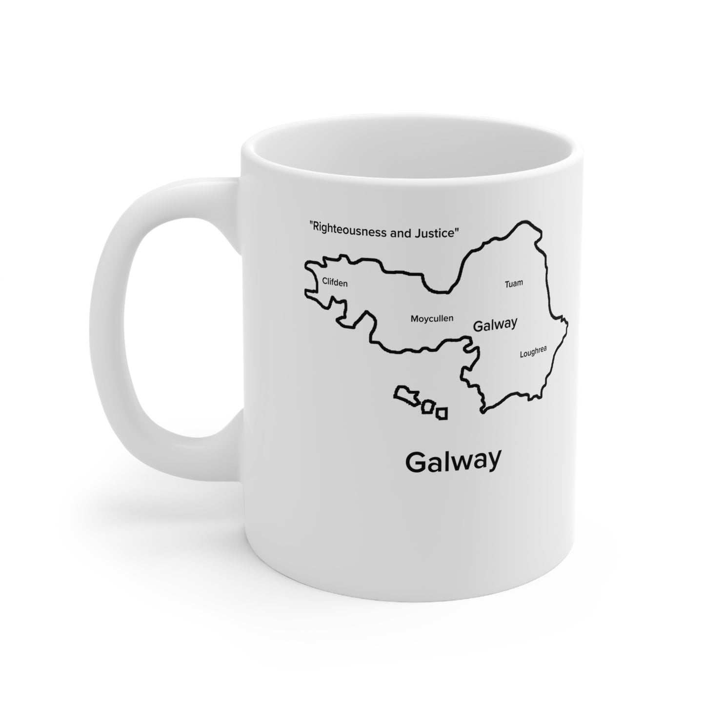 Galway Ceramic Coffee Cup - 11oz & 15oz