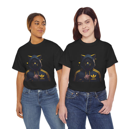 Cute Kitty Unisex Heavy Cotton Tee