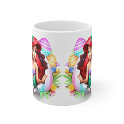 Magical Mermaid Easter Ceramic Coffee Cup | 11oz & 15oz