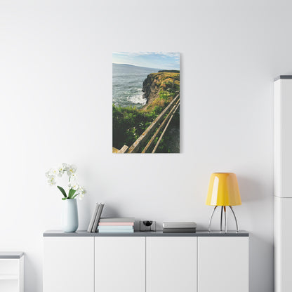 Ballybunion Cliff Walk Matte Canvas, Stretched, 1.25"
