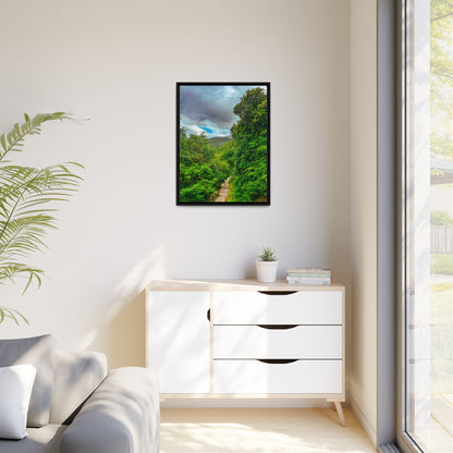 Torc Trail Matte Canvas, Framed (Multi-color)