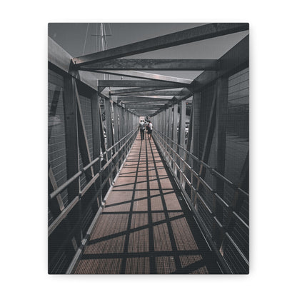 Dingle Pier Matte Canvas, Stretched, 1.25"