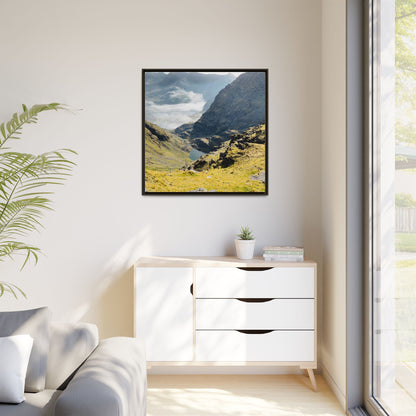 Kerry Mount Matte Canvas, Framed (Multi-color)