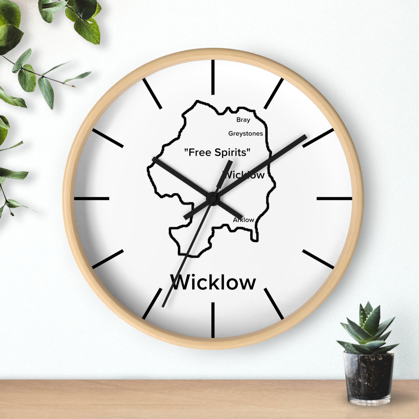 Wicklow County Wall Clock