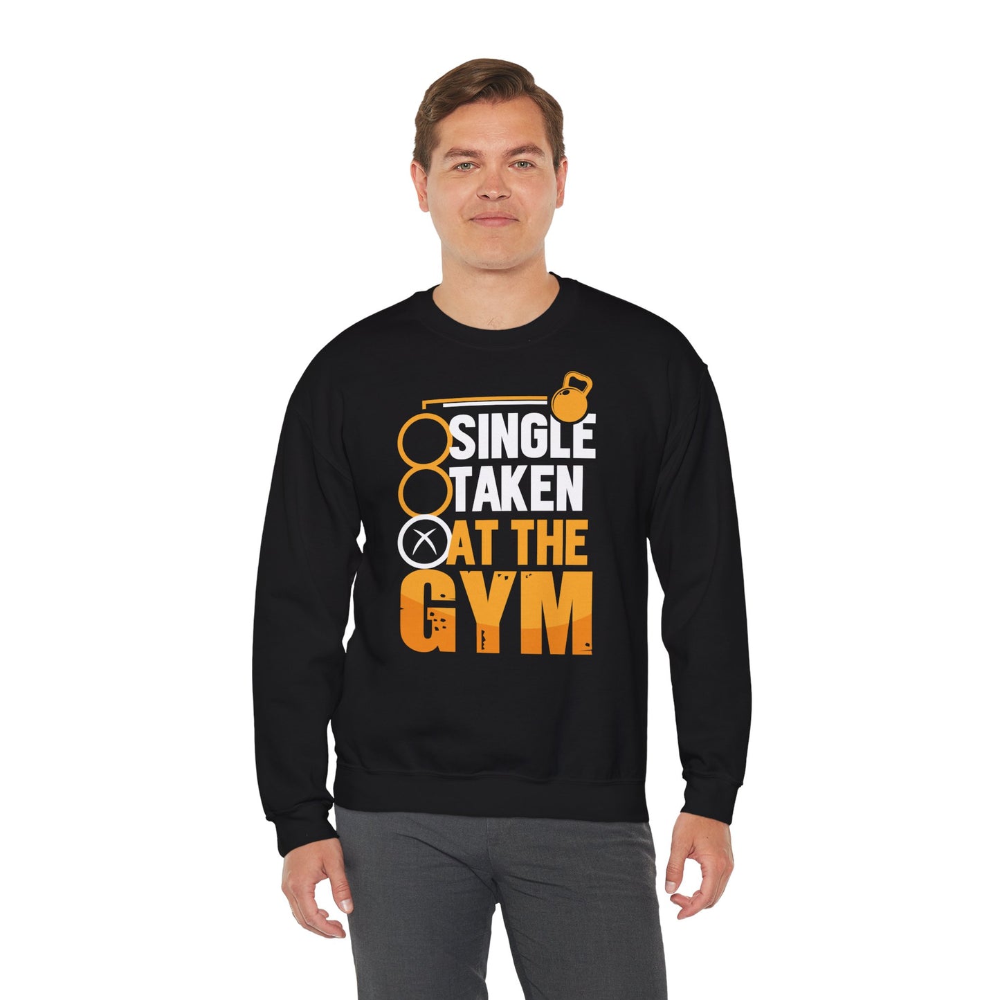 Single Taken at the Gym Sweatshirt - Unisex Heavy Blend™ Crewneck