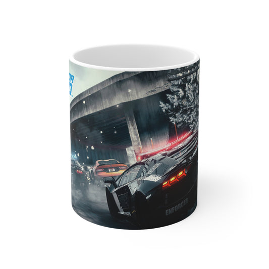 Need for Speed Ceramic Coffee Mug - 11oz & 15oz Racing Theme