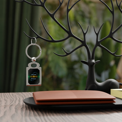 Ireland Signals Rectangle Keyring