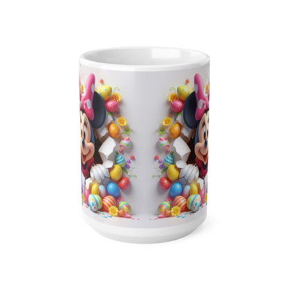 Minnie Mouse Easter Ceramic Coffee Cups - Fun 11oz & 15oz Mugs