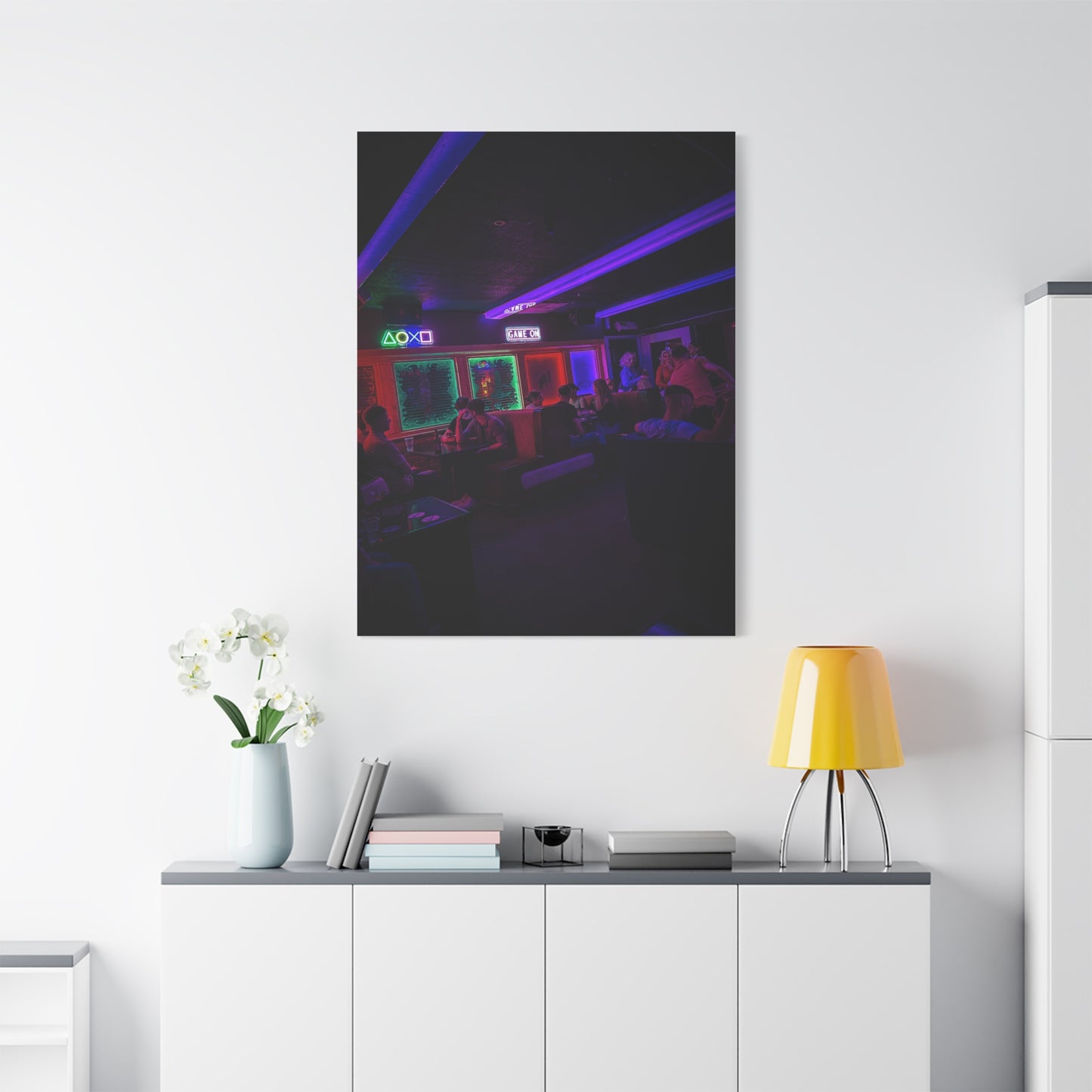 The Mermaids Nite Club Matte Canvas, Stretched, 1.25"