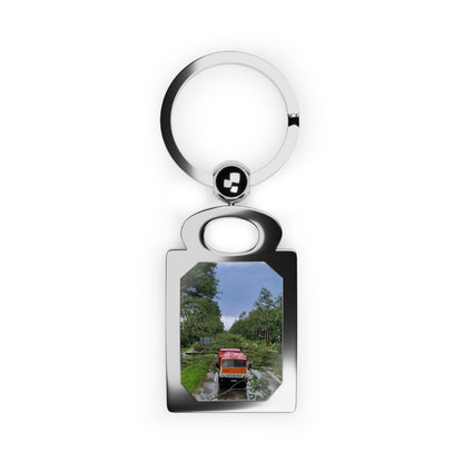 Lucky True Rectangle Photo Keyring