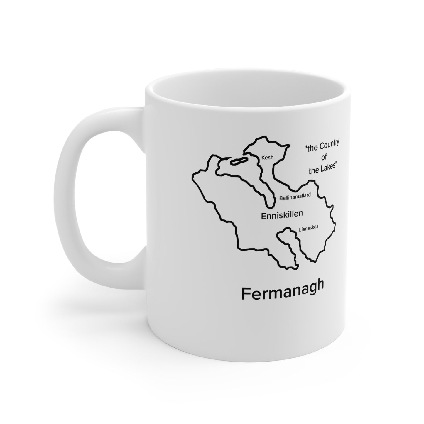 Fermanagh Ceramic Coffee Cup - 11oz & 15oz