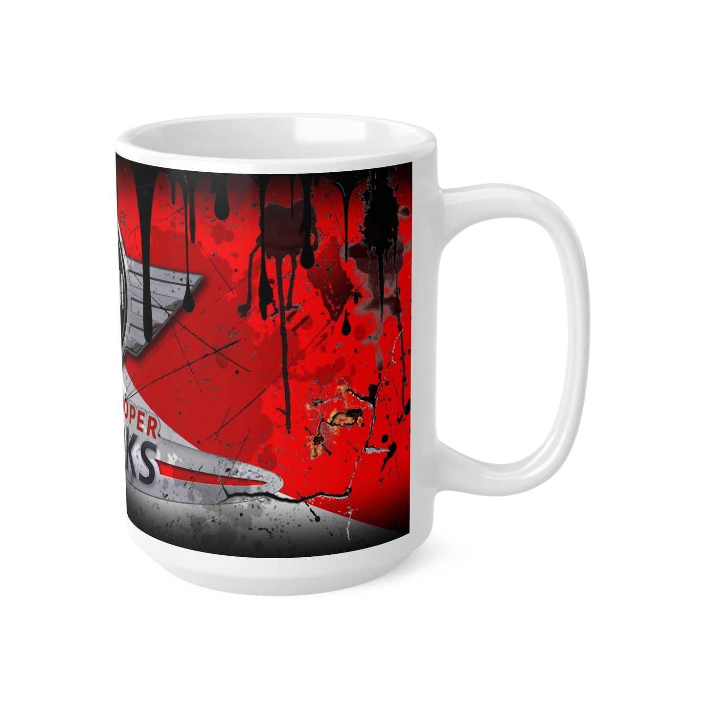 John Cooper Works MINI Ceramic Coffee Mug - 11oz & 15oz - Perfect for Car Enthusiasts