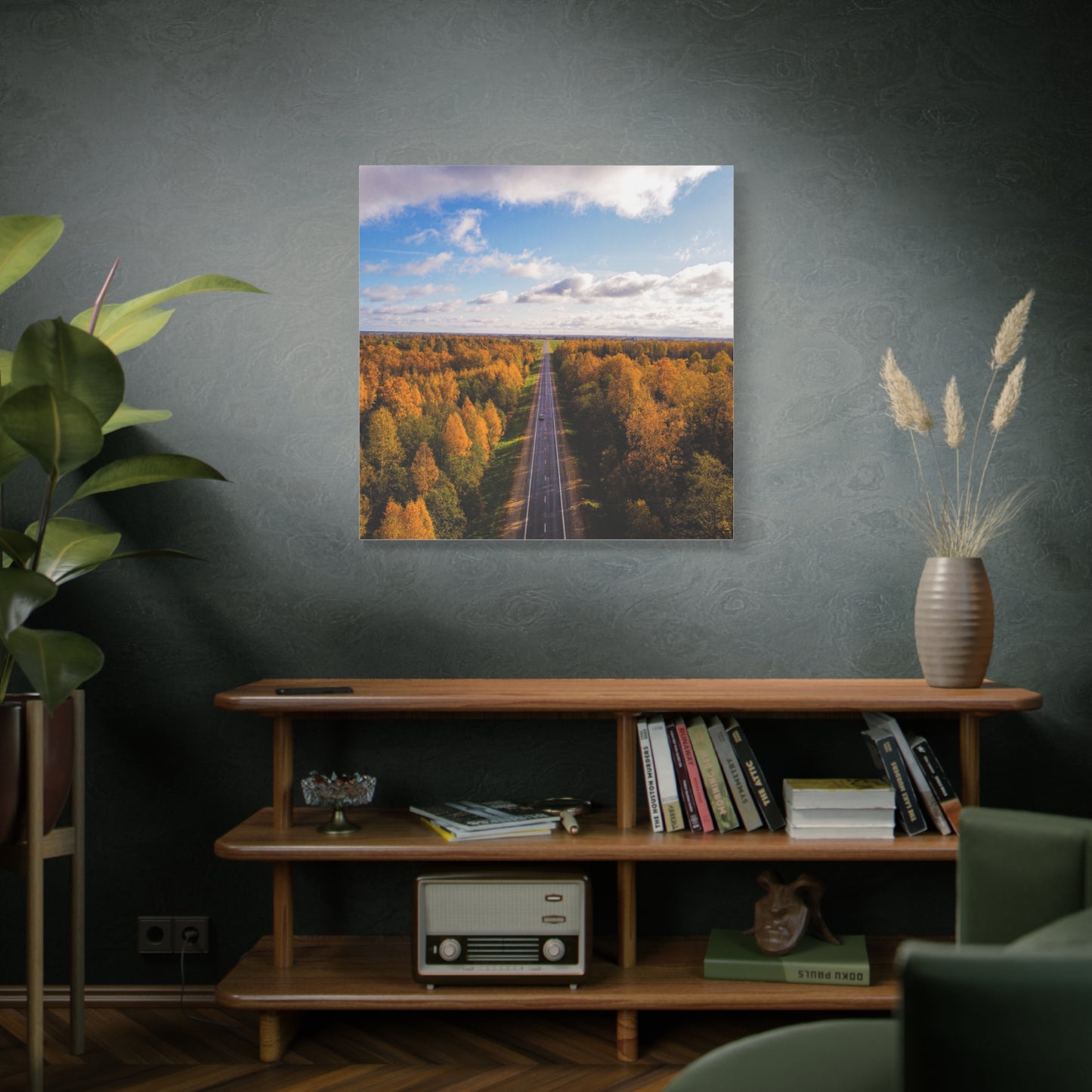 Somewhere in Lithuania Matte Canvas, Stretched, 1.25"