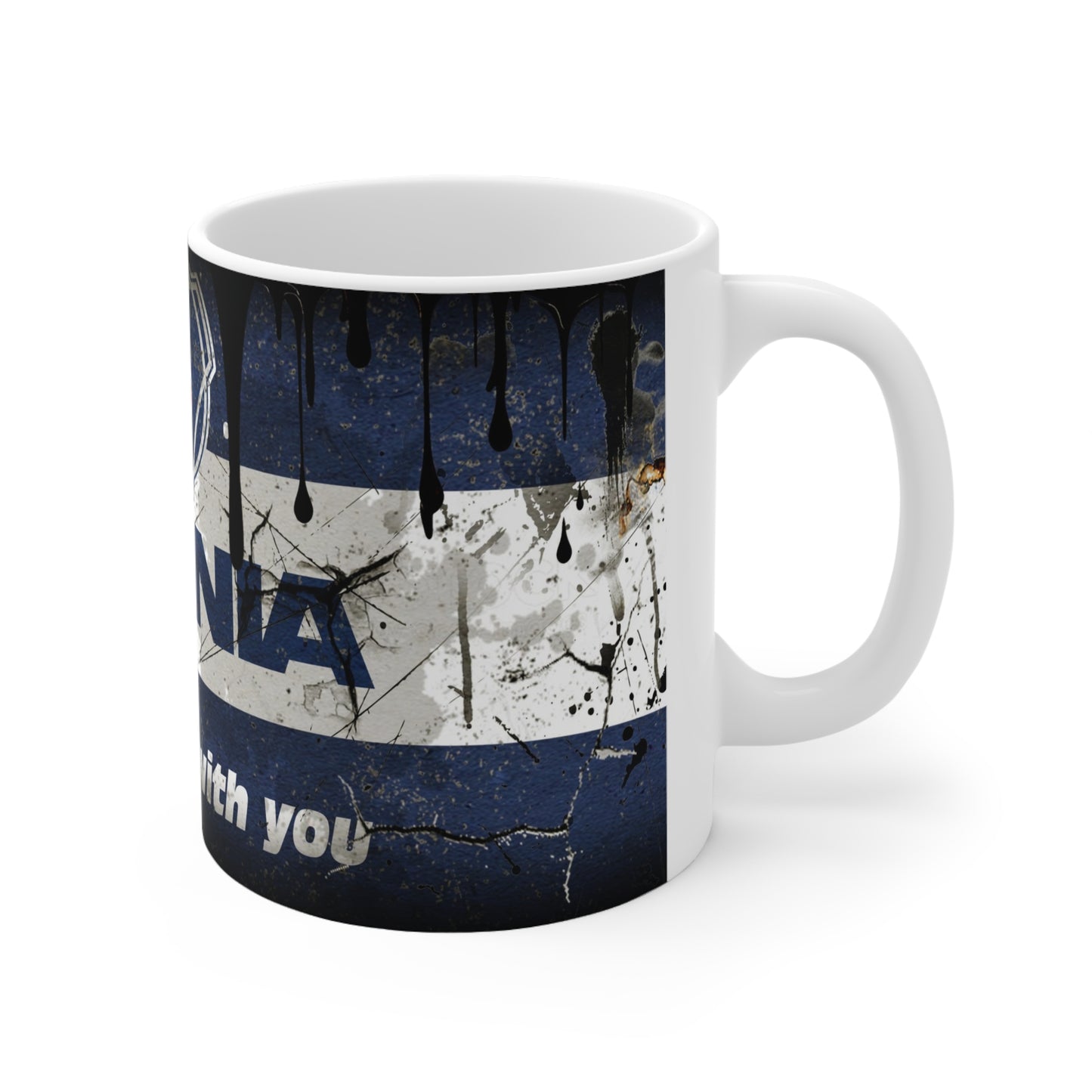 Scania Graphic Ceramic Coffee Cup - Bold Design for Enthusiasts, 11oz & 15oz