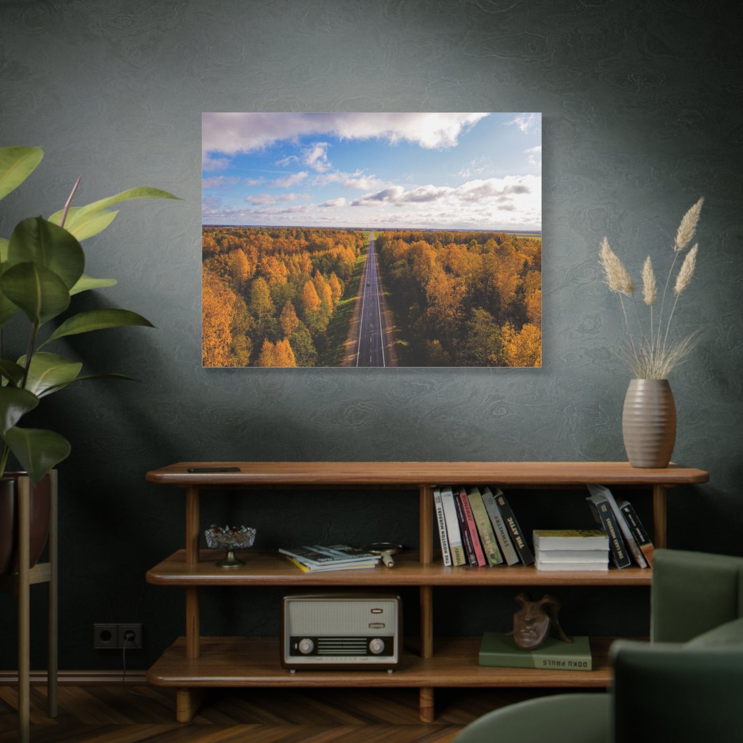 Somewhere in Lithuania Matte Canvas, Stretched, 1.25"