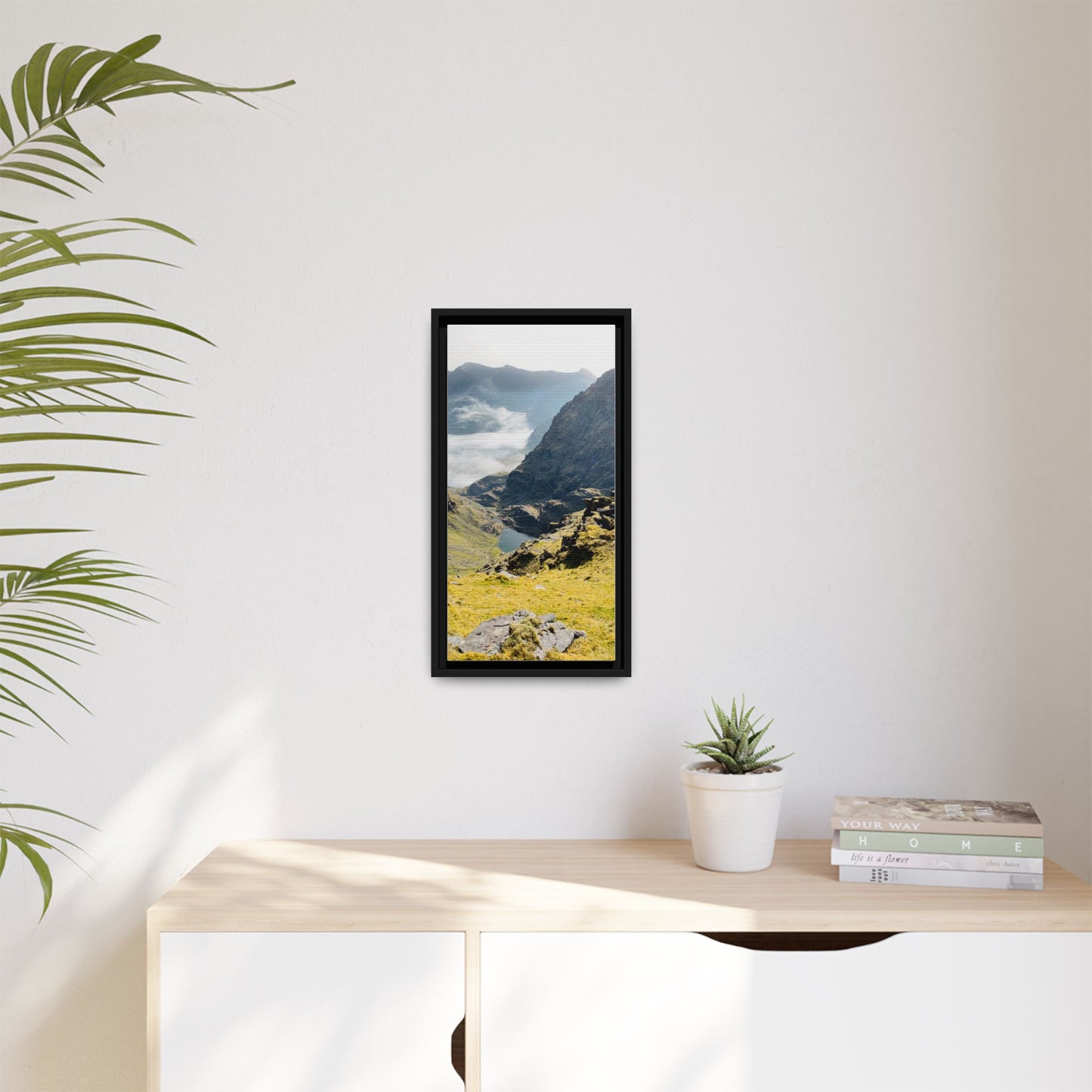 Kerry Mount Matte Canvas, Framed (Multi-color)