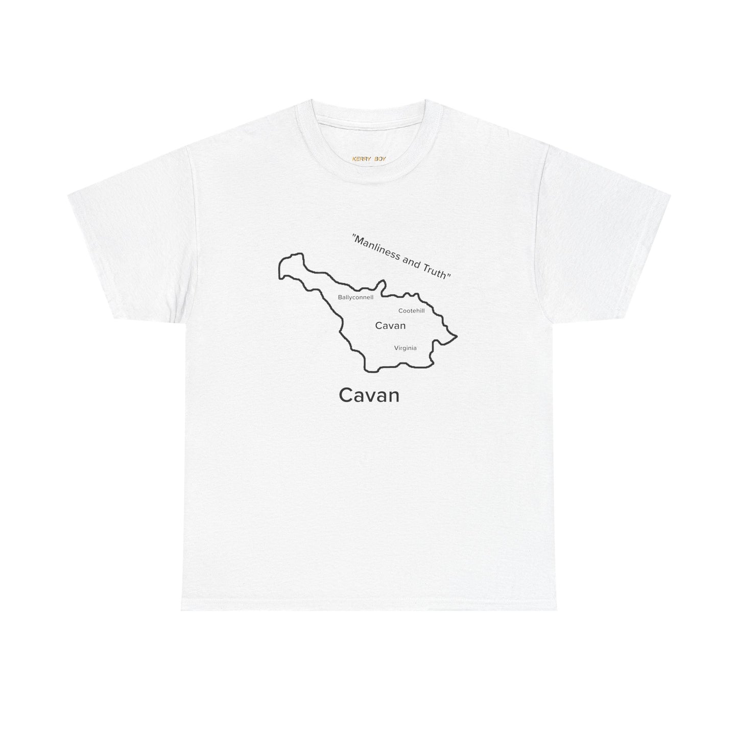 Cavan Unisex Heavy Cotton Tee White Edition