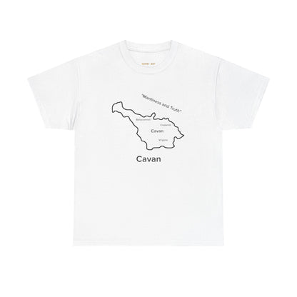 Cavan Unisex Heavy Cotton Tee White Edition