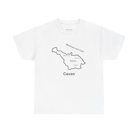 Cavan Unisex Heavy Cotton Tee White Edition