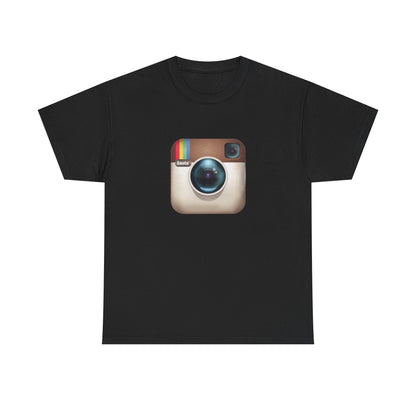 Old instagram Logo Unisex Heavy Cotton Tee