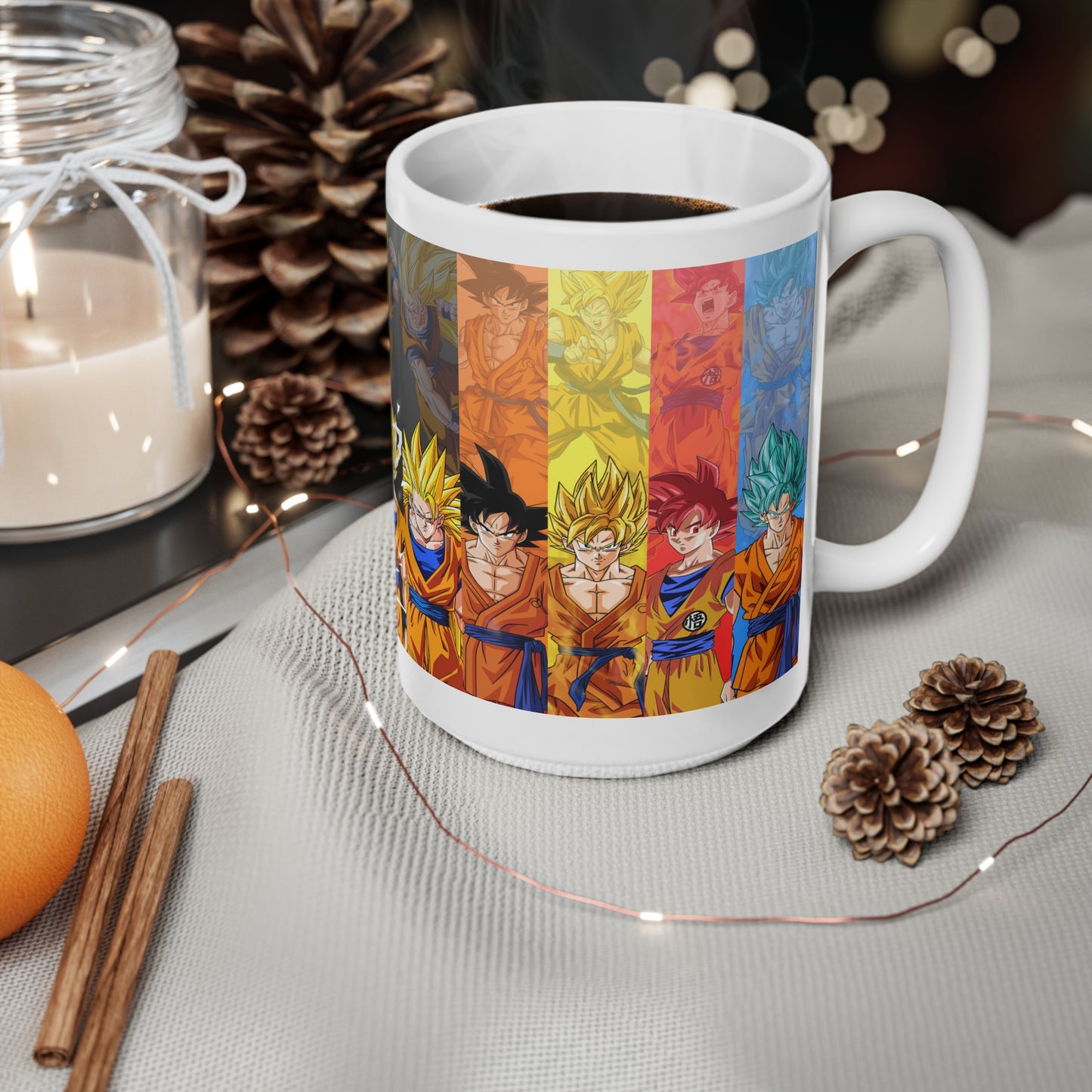 Dragon Ball Z Ceramic Coffee Cups - Perfect Gift for Anime Fans